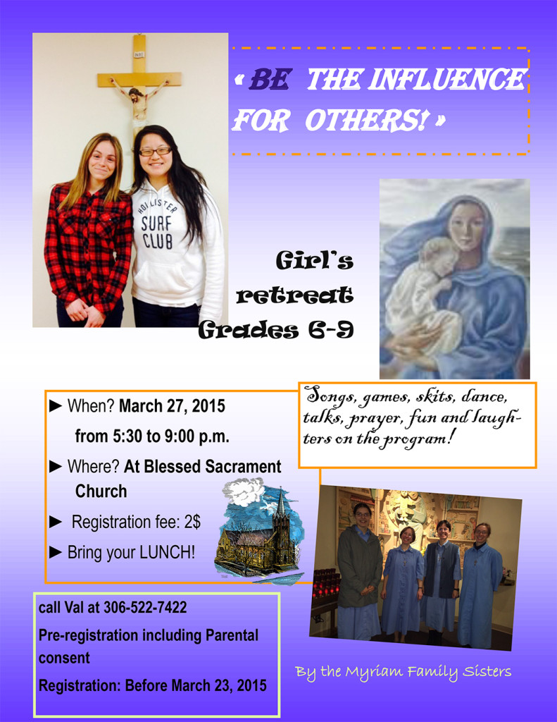 Myriam-GirlsRetreatMarch2015Poster